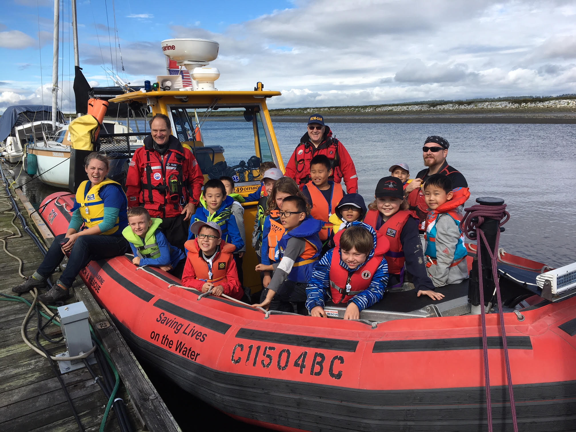 sea scouts learn water safety